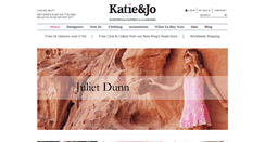 Desktop Screenshot of katieandjo.com